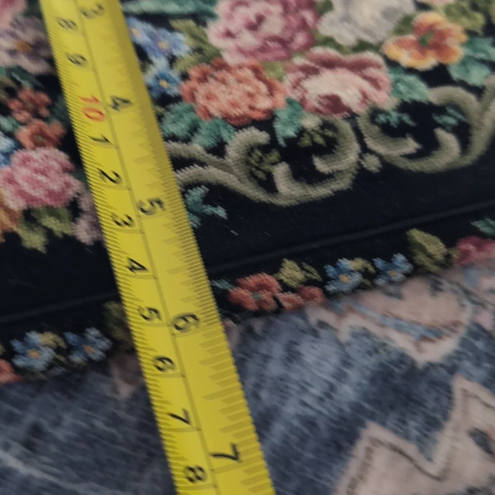 Vintage brocade floral bag - Picture 3 of 8